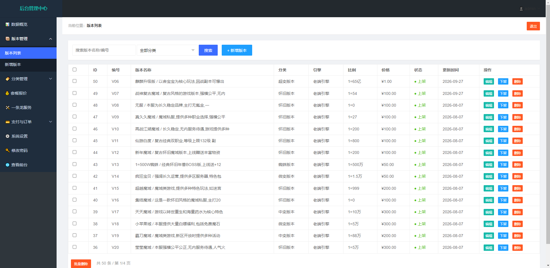 独家制作新款式魔域版本库 支持官方支付接口 完美结合 源码完整 完全开源(图2)